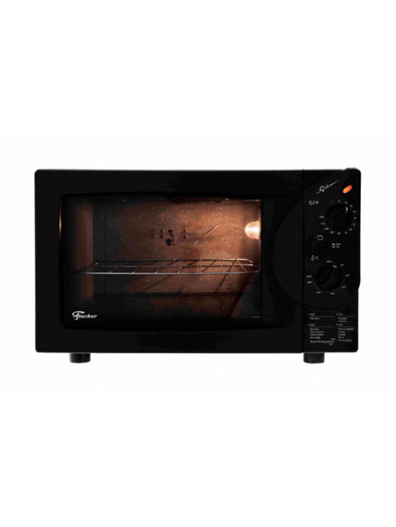 Forno Elétrico Fischer 44l 1775w Grill Bancada G Ii Preto 110V