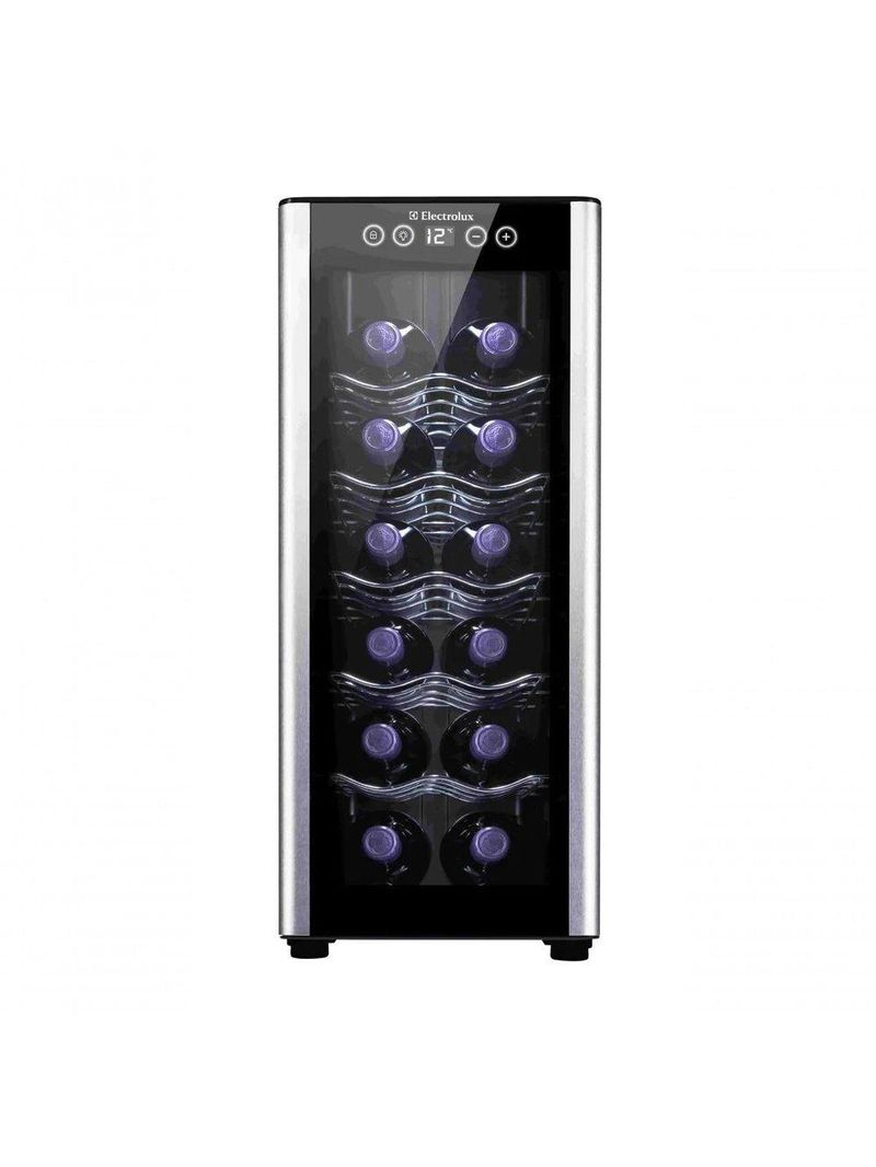 Adega Climatizada Painel Touch 12 Garrafas Electrolux ACB121 Bivolt