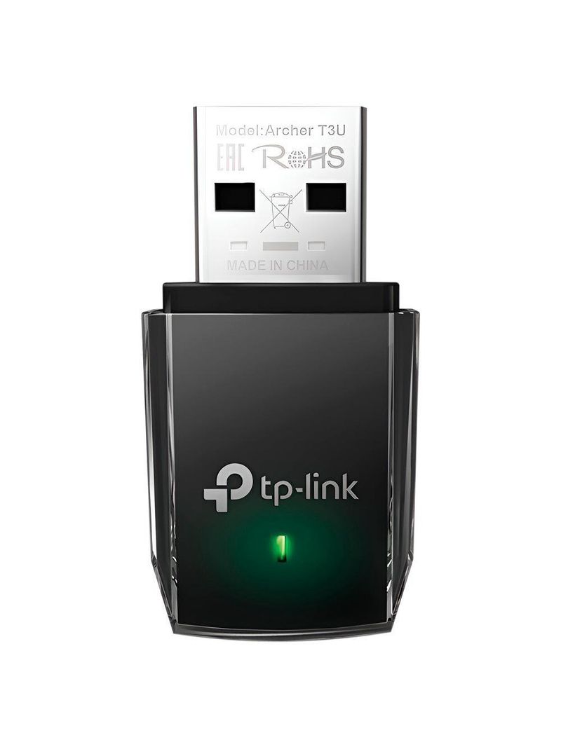 Adaptador Wifi Tp-link Archer T3u Mini Mu-mimo Usb Dual Band - 24ghz - 5ghz - 1300mbps