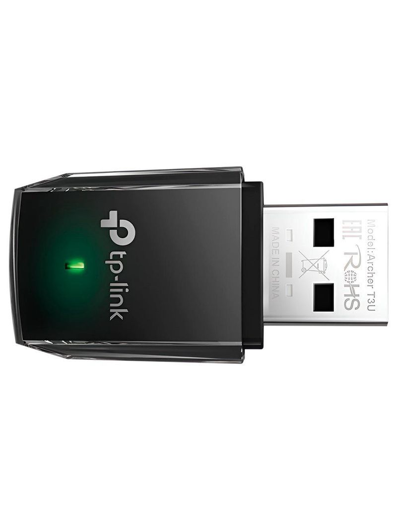 Adaptador Wifi Tp-link Archer T3u Mini Mu-mimo Usb Dual Band - 24ghz - 5ghz - 1300mbps