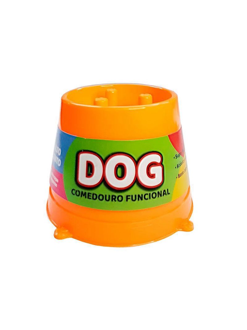 Comedouro Alto Funcional Lento Plástico Anti-formiga rosa