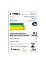 Forno micro-ondas midea mastercook mhp35b 35l masterclean 10 níveis de potência branco