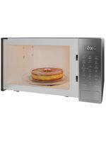 Forno de micro-ondas brastemp bms46ar alta capacidade com 18 receitas pré-programadas 32l - prata