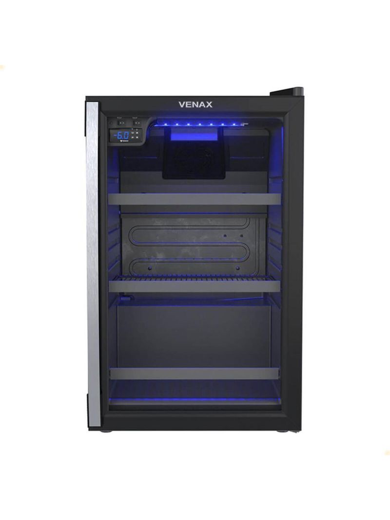 Cervejeira Venax Blue Light 102 Litros Preto Fosco 220V Expvbl102 37702