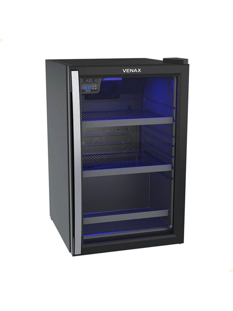 Cervejeira Venax Blue Light 102 Litros Preto Fosco 220V Expvbl102 37702