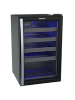 Adega Venax Piubella Cave 100l Preto Fosco 220V