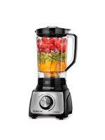 Liquidificador mondial turbo l-1100 3l 1100w 12 velocidades preto/inox