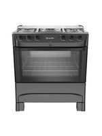 Fogao 5bcs Mesa Inox Mfi5bb Mueller Preto Bivolt