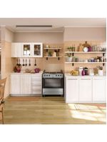 Fogao 5bcs Mesa Inox Mfi5bb Mueller Preto Bivolt