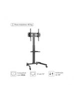 Suporte Rack Para Tv De 37" A 70" Até 40kg Com Bandeja -