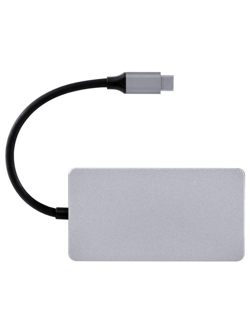 Hub Usb Tipo C Com 2 Hdmi + Vga + Usb 30 - Hc-5vga