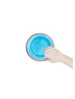 Comedouro Inox Prestige Azul 450ml - Durável E Antiderrapante