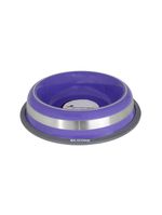 Comedouro Inox Prestige Roxo 850ml - Durável E Antiderrapante