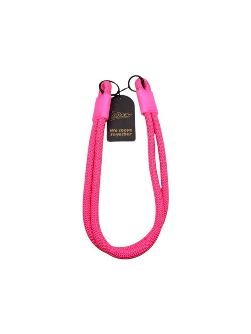 Coleira De Corda Dupla Rosa 65cm Resistente Acqua Wave