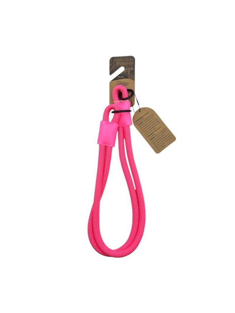 Coleira De Corda Dupla Rosa 65cm Resistente Acqua Wave