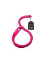 Coleira De Corda Dupla Rosa 65cm Resistente Acqua Wave