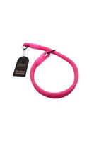 Coleira De Corda Dupla Rosa 65cm Resistente Acqua Wave