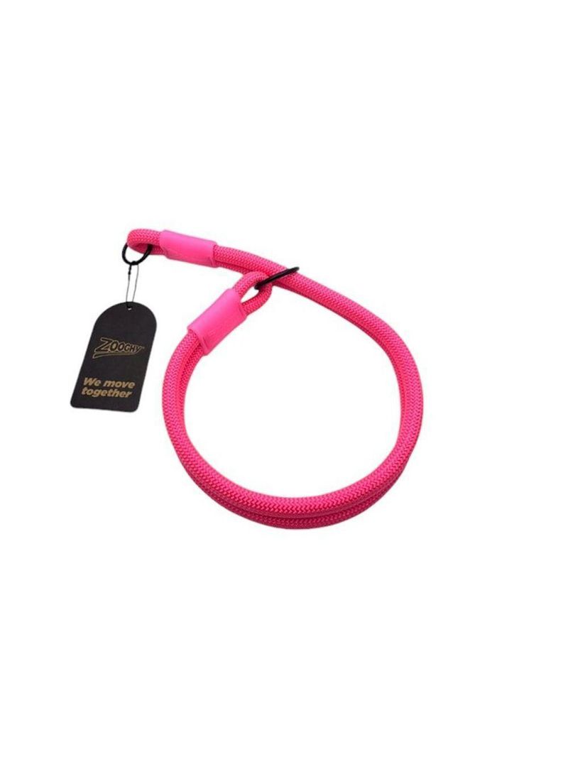 Coleira De Corda Dupla Rosa 65cm Resistente Acqua Wave