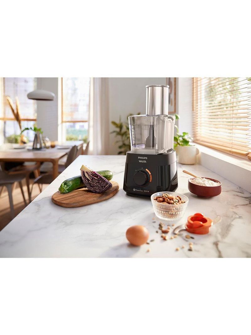 Processador de alimentos philips walita powerchop ri7300 3 em 1 com 2 velocidades – 600 w