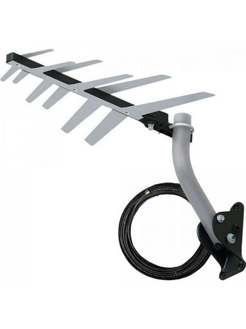 Antena Externa Tv 2 Em1 Uhf-hd Full Hd Dtv1500 Aquário