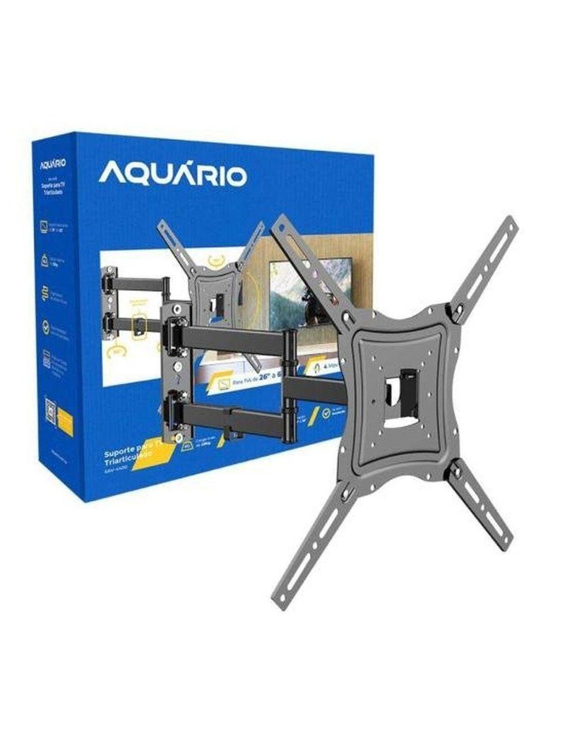 Suporte Triarticulado Para Tv Universal 26-60 Aquário