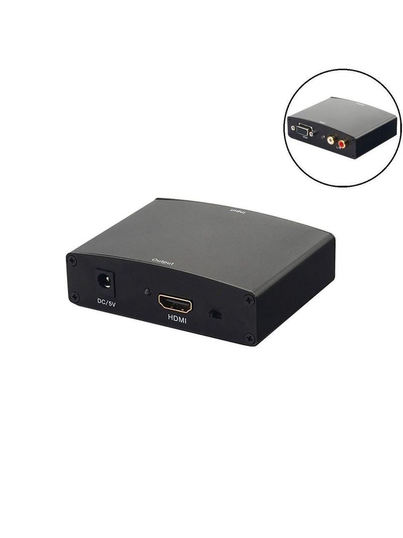 Conversor Vga + Rca Para Hdmi