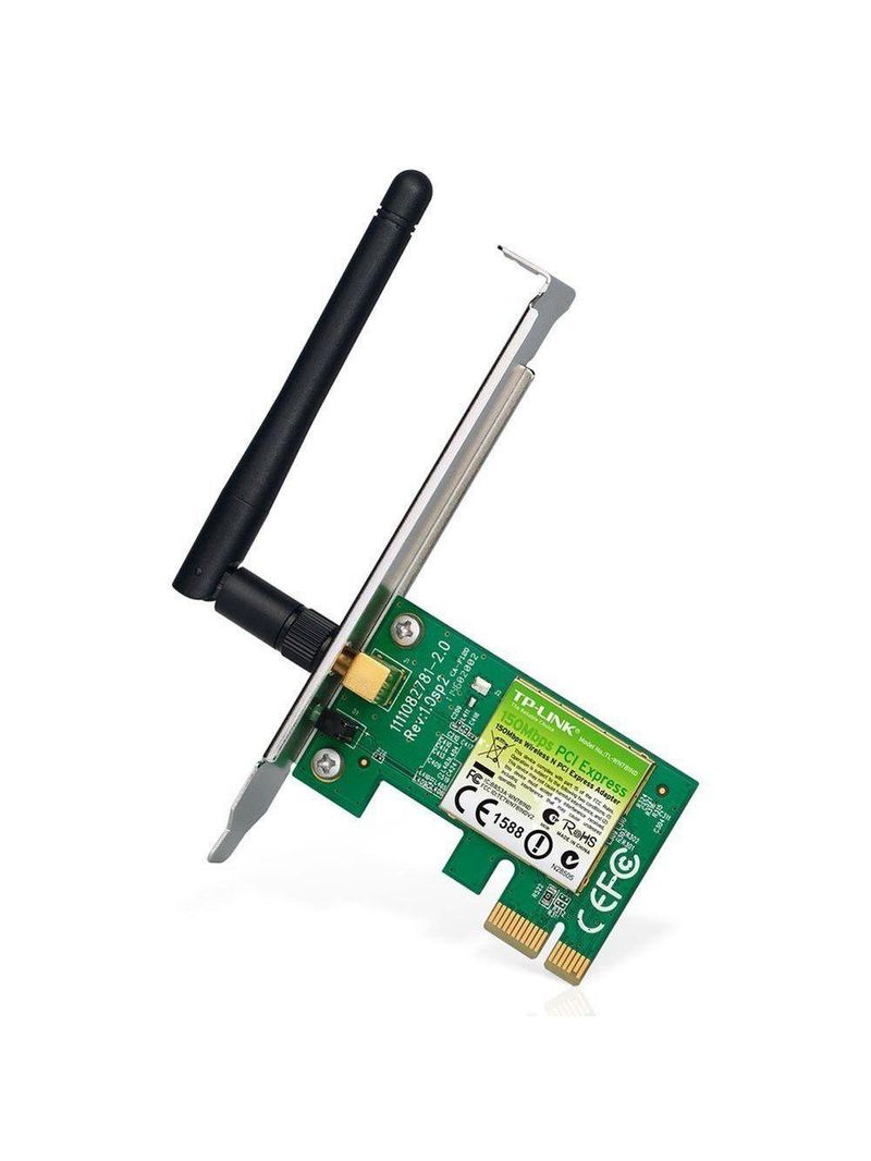 Adaptador Placa Pci Express Wireless Tp-link 150 Mbps
