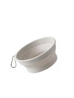 Recipiente Pet Dobravel Tam P Para Comida/Água Cinza
