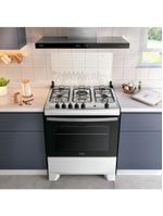 Fogão 5 Bocas Dako Com Mesa Inox Supreme Tripla Chama Bivolt