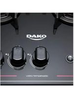 Fogão De Piso Dako 5 Bocas Magister Preto Bivolt