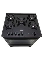 Fogão De Piso Dako 5 Bocas Magister Preto Bivolt
