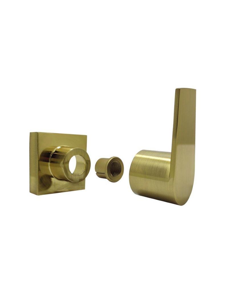 Acabamento Registro Banheiro Alavanca Dourado Gold Escovado Brilhante Padrão Deca Metal Luxo