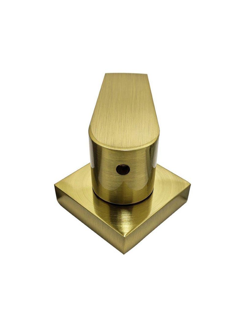 Acabamento Registro Banheiro Alavanca Dourado Gold Escovado Brilhante Padrão Deca Metal Luxo