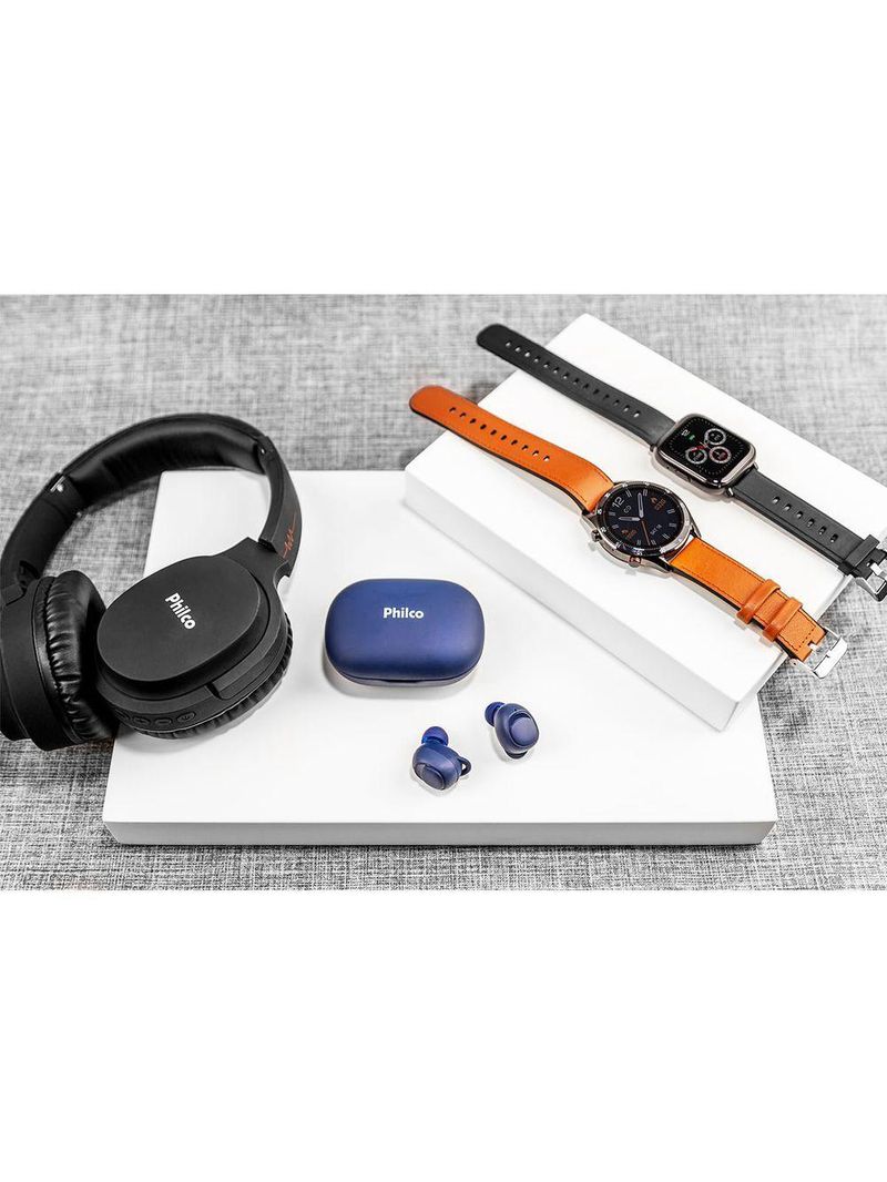 Headphone Philco Bluetooth PFO01BTP Wave Bateria