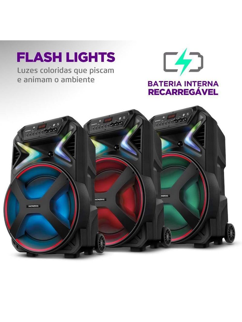 Caixa Amplificada Connect Lights Plus Cm-700 Cm-700 Bivolt