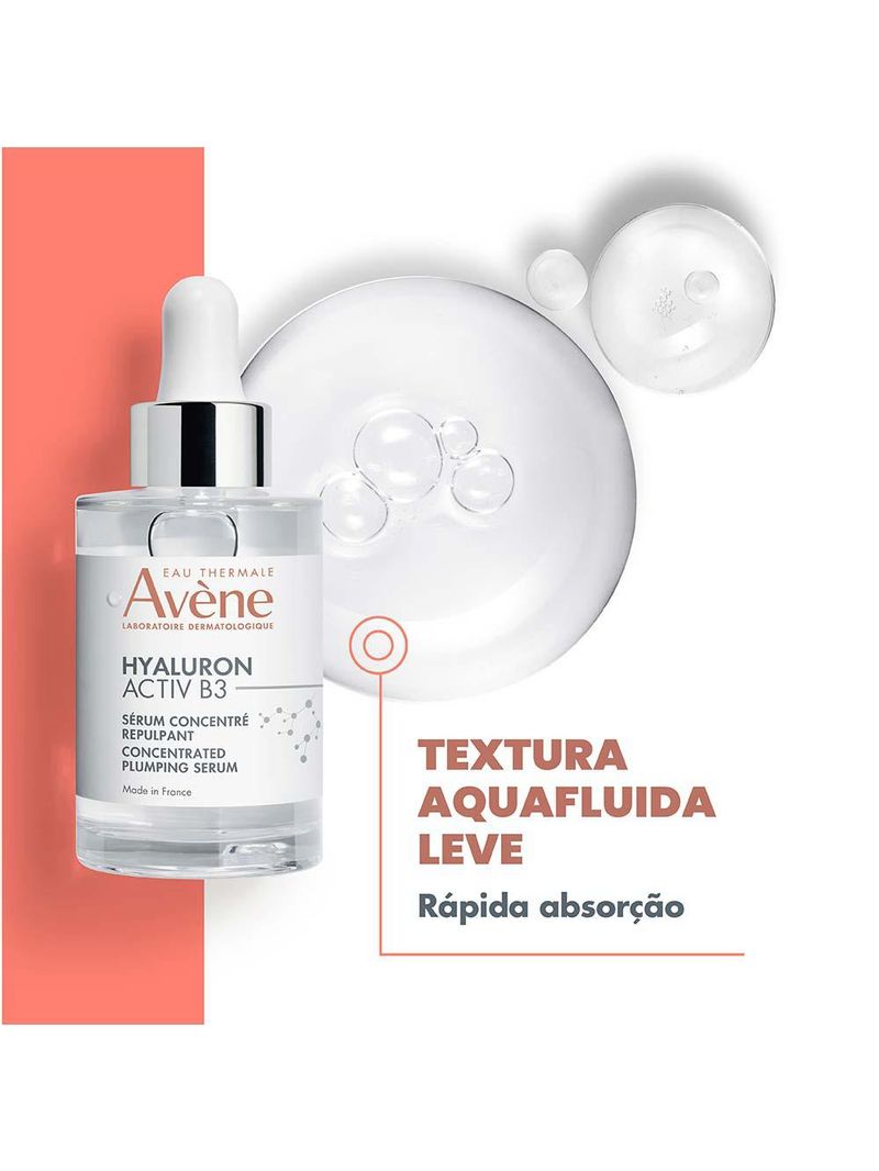 Sérum concentrado preenchedor avène hyaluron activ b3