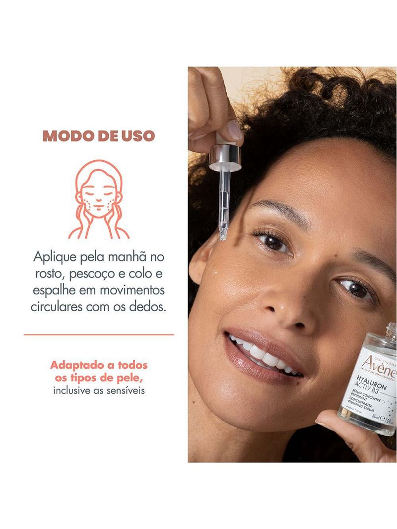 Sérum concentrado preenchedor avène hyaluron activ b3