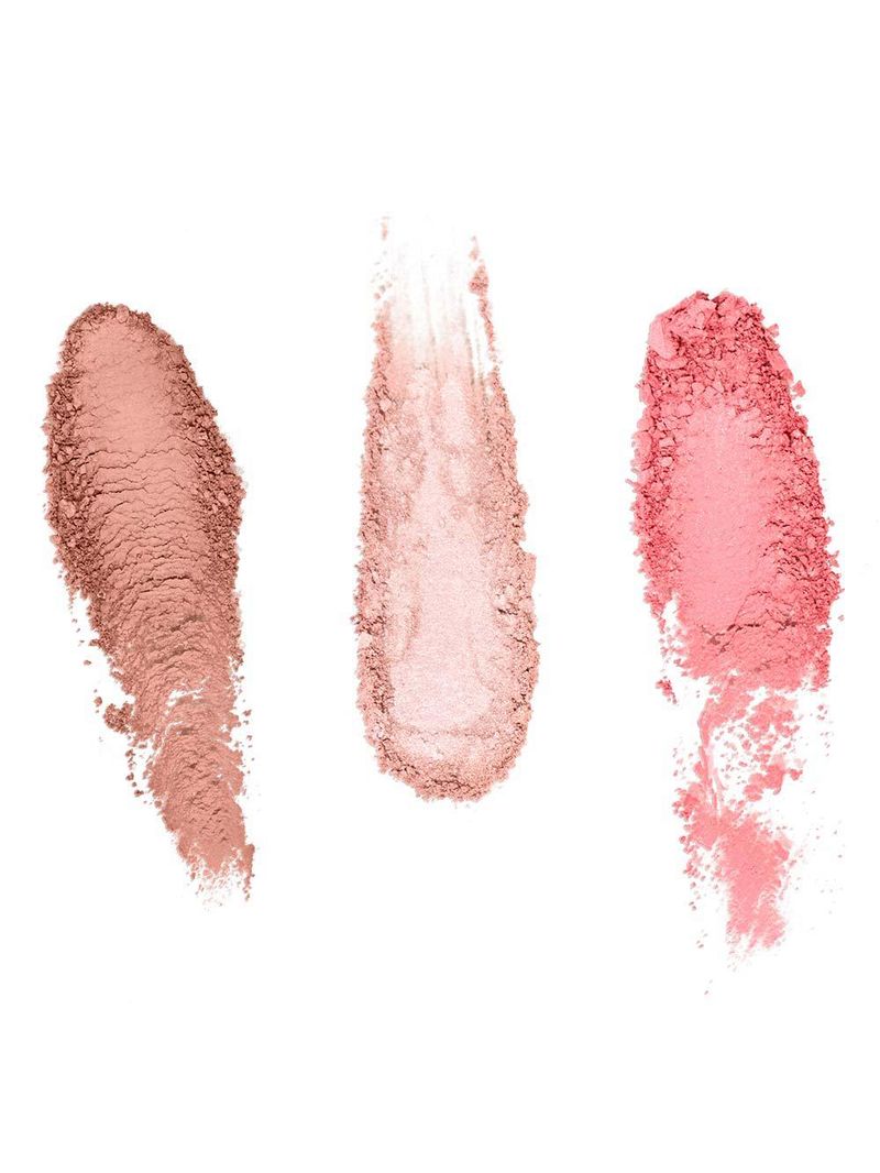 Paleta de contorno & iluminador & blush dailus pele de milhões 1