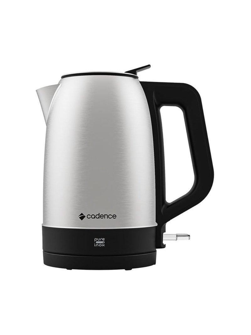 Chaleira elétrica cadence pure inox
