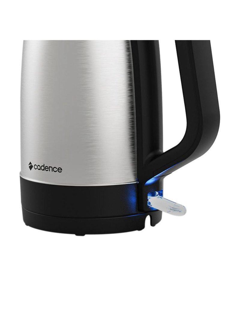 Chaleira elétrica cadence pure inox