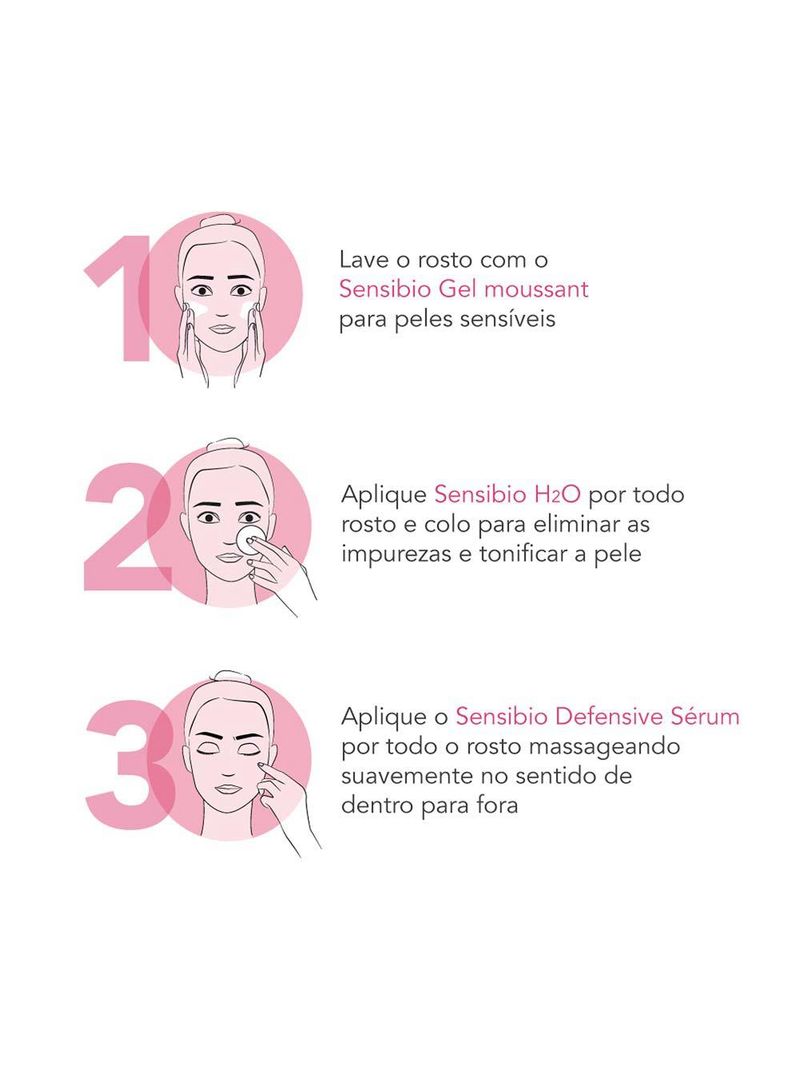 Sérum anti-idade concentrado calmante bioderma sensibio defensive