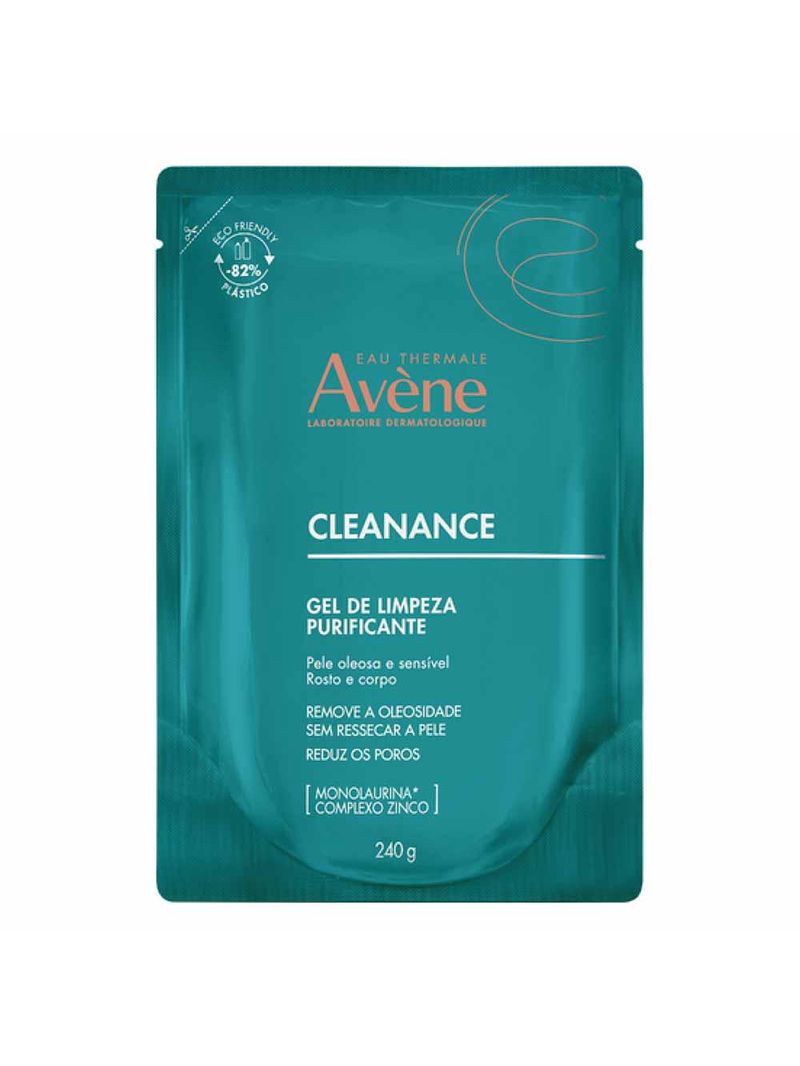 Gel de limpeza purificante avène cleanance refil