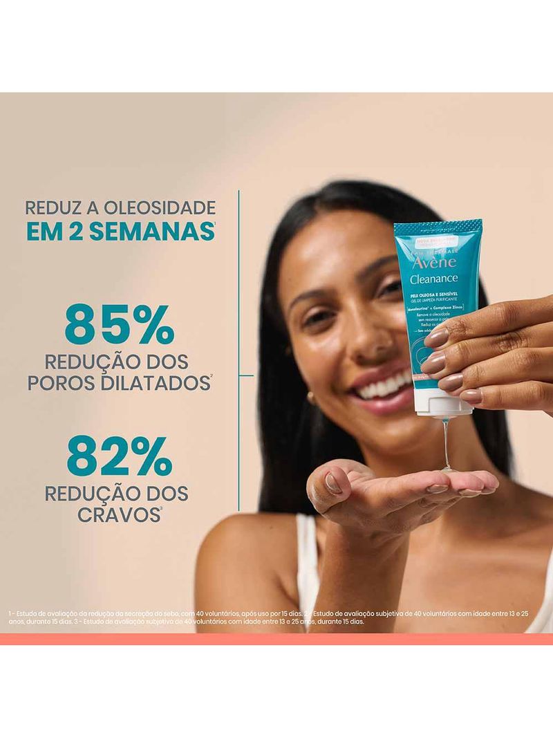 Gel de limpeza purificante avène cleanance refil