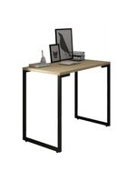 Mesa Escritório 90cm Estilo Industrial New Port F02 Nature - Mpozenato