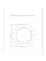 Sousplat Tramontina Cosmos Em Aço Inox 31,4 Cm Tramontina