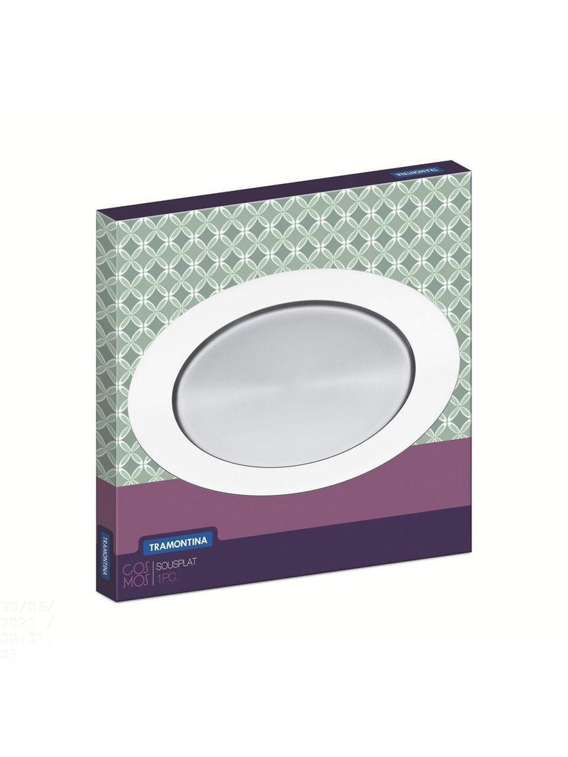 Sousplat Tramontina Cosmos Em Aço Inox 31,4 Cm Tramontina