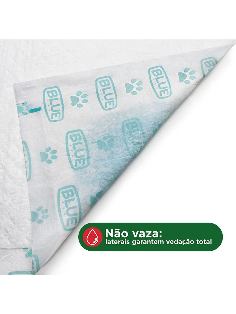 Tapete higiênico pads max 50 unidades 65x60cm blue mimo - 3