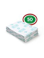 Tapete higiênico pads max 50 unidades 65x60cm blue mimo - 3