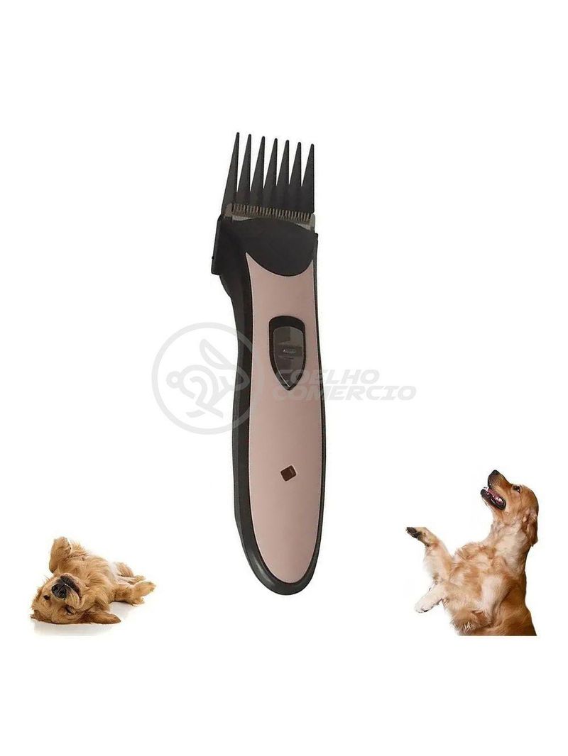 Kit Máquina Para Tosa Profissional Sem Fio Cães Ag-097
