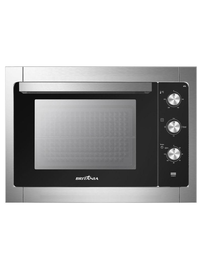 Forno Elétrico De Embutir Britânia 47L 2 Resistências 220V